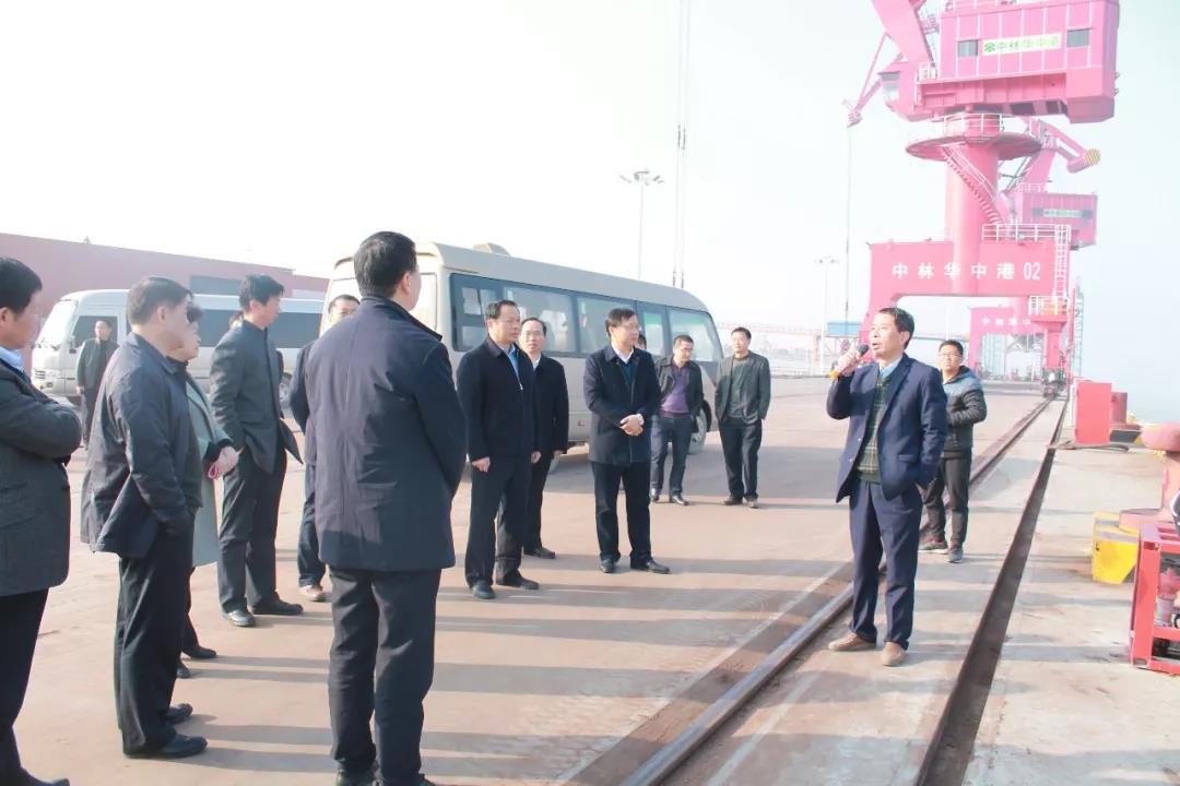 湖北武穴市黨政代表團(tuán)一行到華中國際木業(yè)園區(qū)考察