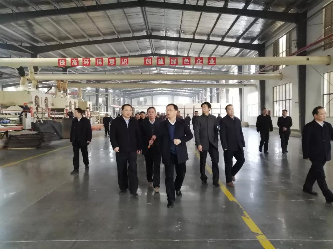 湖北武穴市黨政代表團(tuán)一行到華中國際木業(yè)園區(qū)考察